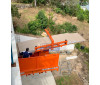 CCLP30 Cantilevered Crane Loading Platform, unloading  plasterboard sheeting on construction site landing deck