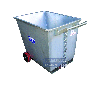CFS Fork Skip Tipping Bin