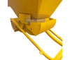 CKROF20 2.0cu.m Concrete Kibble Laydown with lever actuate clamshell gate