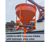CKSV10 Hydraulic Concrete Kibble with slide valve