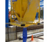 CKUF200 Funnel fitted to CKM Concrete Kibble