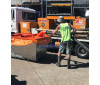 CPC23DPL - in use with CPC Concrete Washout Bin