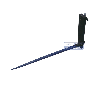 FLF Bale Spear & Shank