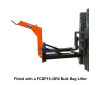 FNSC2 Slip-on Forklift Carriage Adaptor fitted with a FQSP15 Bulk Bag Lifter