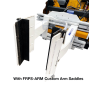 FRPS140 Rotating Pole Setter attachment with customised arm to suit application