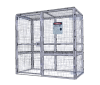 GSC210 Gas Cylinder Storage cage with racking