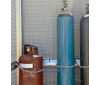 GSC210 Gas Cylinder Storage cage with racking