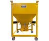HBF Hopper Bin with clamshell opening gate 