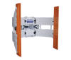 LTJ Rotating Tyre Clamp - for handling and stacking tyres by forklift during loading and unloading operations