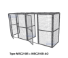 MSC210B + wall mount Modular Storage Cage - 2100mm + MSC210B-AO Add on