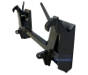QEH25SS Euro Hitch to Skid Steer Adaptor Carriage