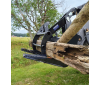 Tractor Log Grab Attachment with euro hitch 