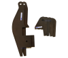 QTPL-PK 3 Point Linkage Hitch Plates