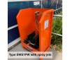 SWS1PW Boot Cleaning Station with spray jets
