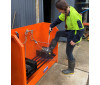 SWS2PW Boot Cleaning Station with spray jets