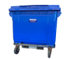 W660PRB 660L Wheelie Bin with Rotator Base