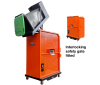 WBT-M-GATE Lift-N-Tip Wheelie Bin Tipper