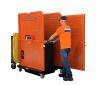 WBT-M-GATE Lift-N-Tip Wheelie Bin Tipper