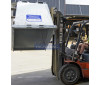 WCB / WCH - tip using a forklift with rotator fitted