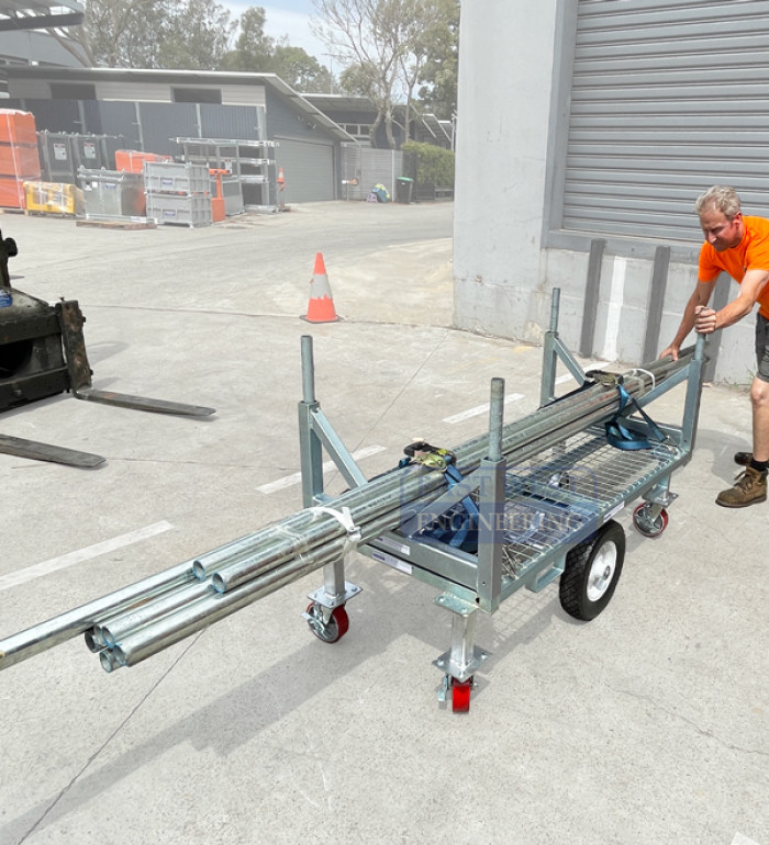 APV100-AT All-Terrain Pipe Trolley