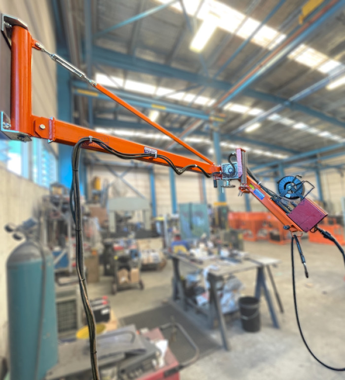 AWB36 Welding Boom Arm Double-Articulated Joint Assembly