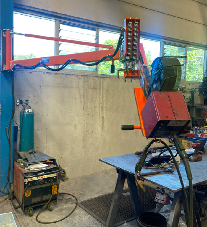 AWB36 Welding Boom Arm Double-Articulated Joint Assembly