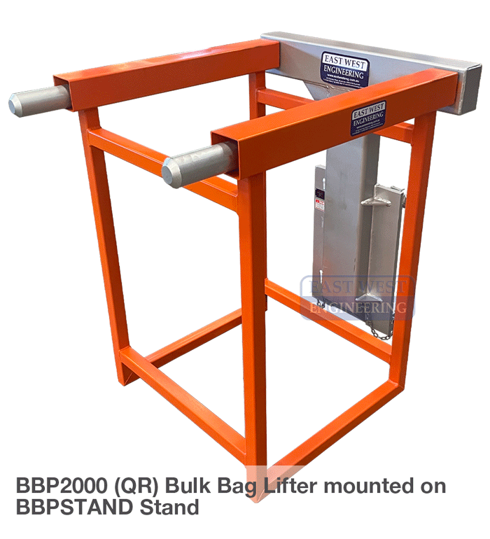 BBP2000 Bulk Bag Lifter + BBPSTAND jib mounting stand