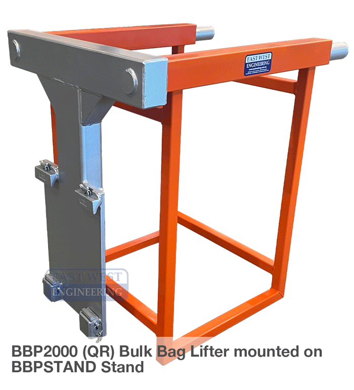 BBP2000 Bulk Bag Lifter + BBPSTAND jib mounting stand