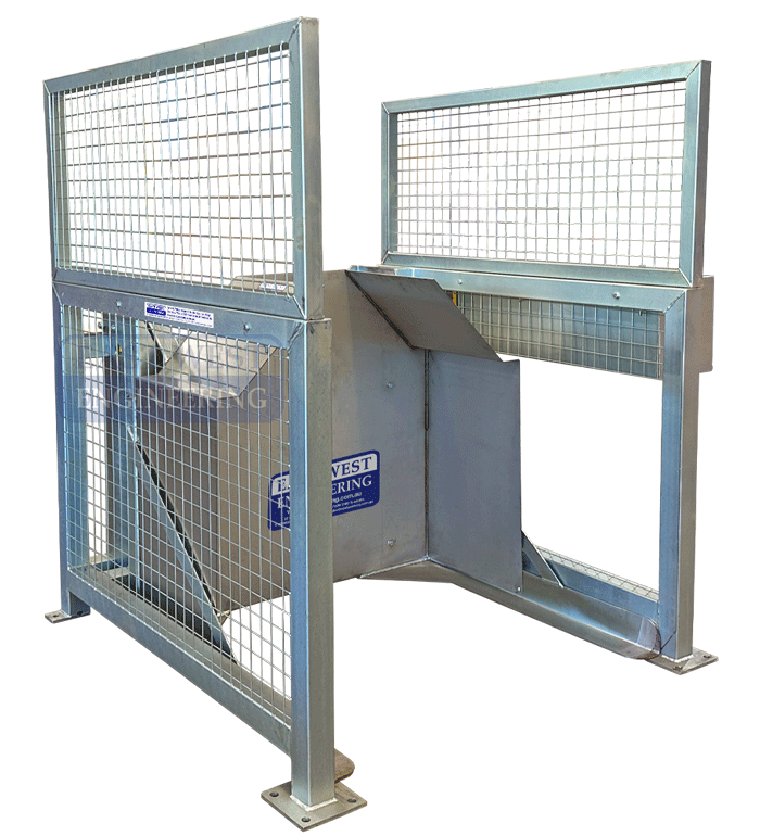 BKN130 Floor Mounted Mega Bin Tipper