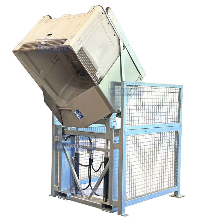 BKN130 Floor Mounted Mega Bin Tipper