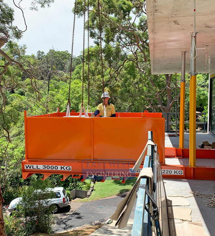 CCLP30 Cantilevered Crane Loading Platform, landing deck