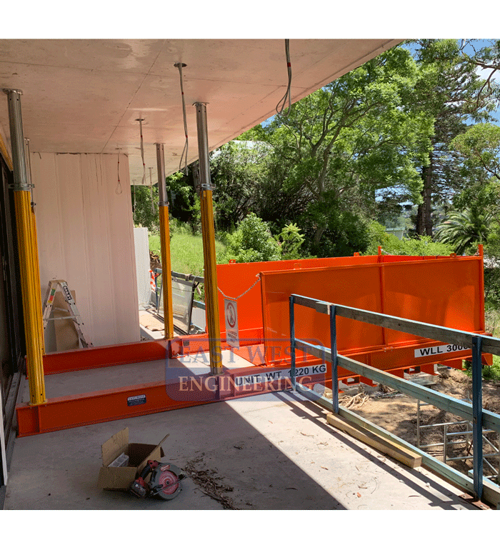CCLP30 Cantilevered Crane Loading Platform, landing deck