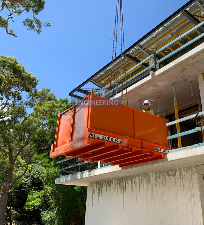 CCLP30 Cantilevered Crane Loading Platform, landing deck