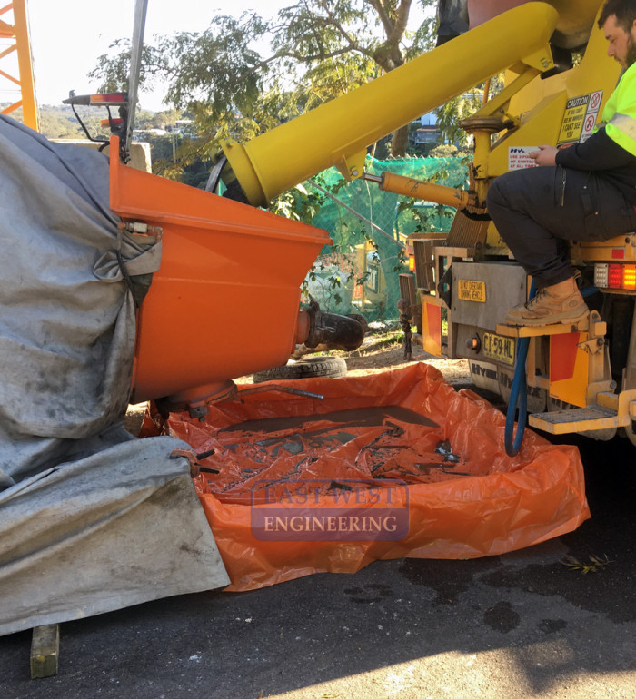 CCN110 - concrete waste collection