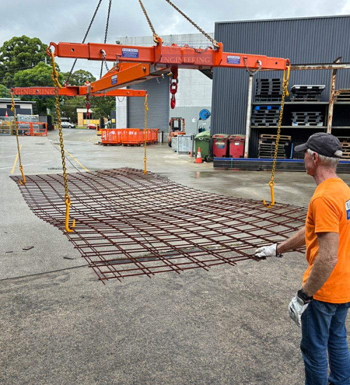 CEMH-2T H-Frame Spreader Beam  lifting reo mesh