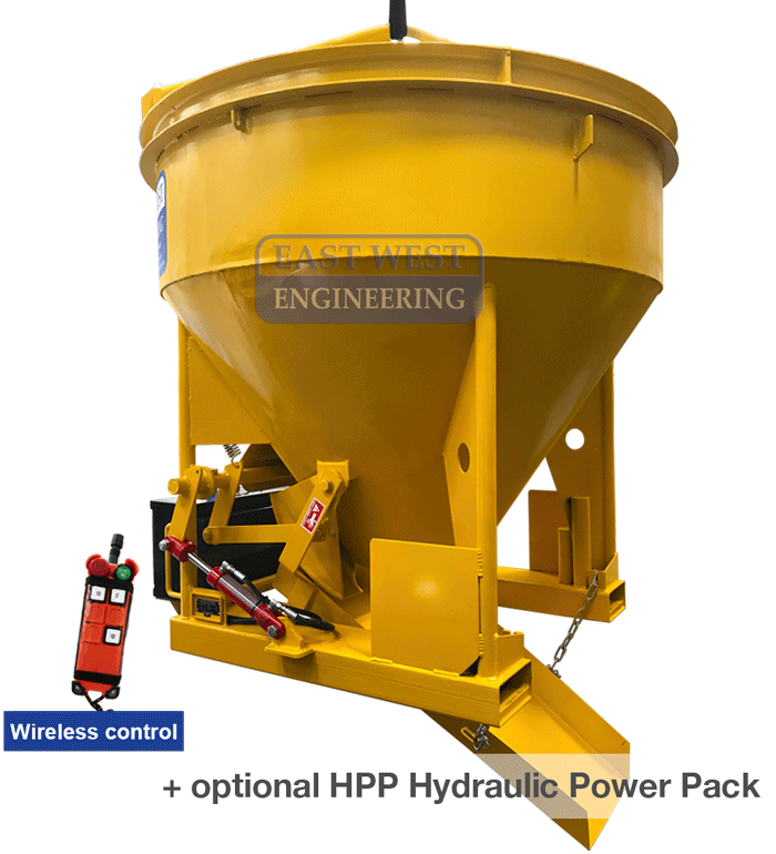 CKM15-HPP Hydraulic Concrete Kibble