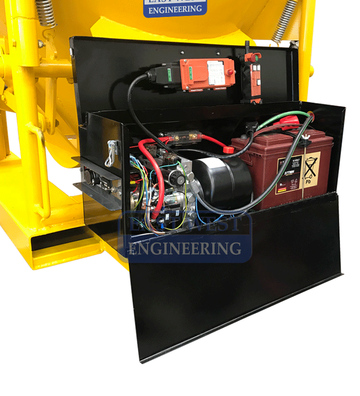 HPP-REMOTE - fitted to CKM Concrete Kibble