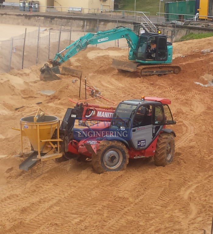 CKM - in-use at Collaroy beach restoration work