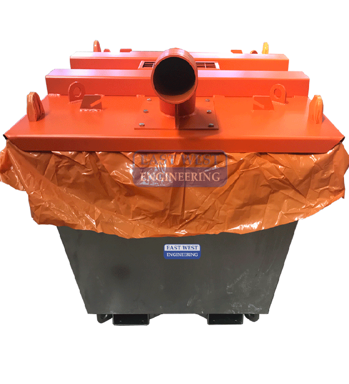 CPC23DPL - in use with CPC Concrete Washout Bin