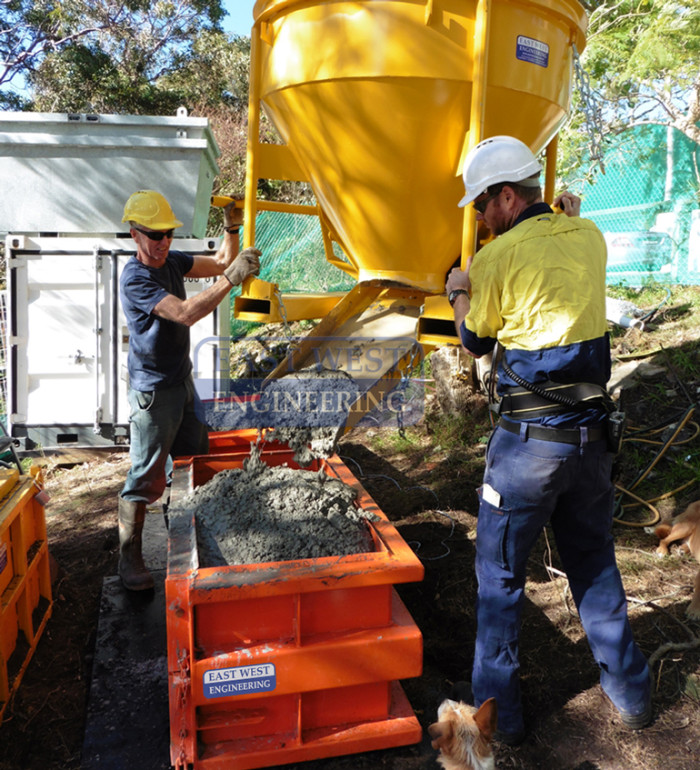 CWM12 - disposal of leftover concrete from kibble