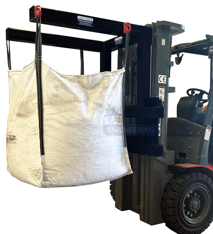 FBN15-QR Forklift Bulk Bag Lifter - Carriage mount
