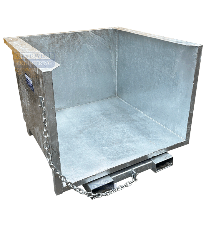 FBT-M Forward Bulk Bin Tipper Forklift attachment for dumping naly mega bins