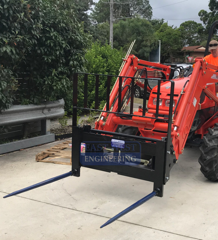 FLF Bale Spears - tractor mounted