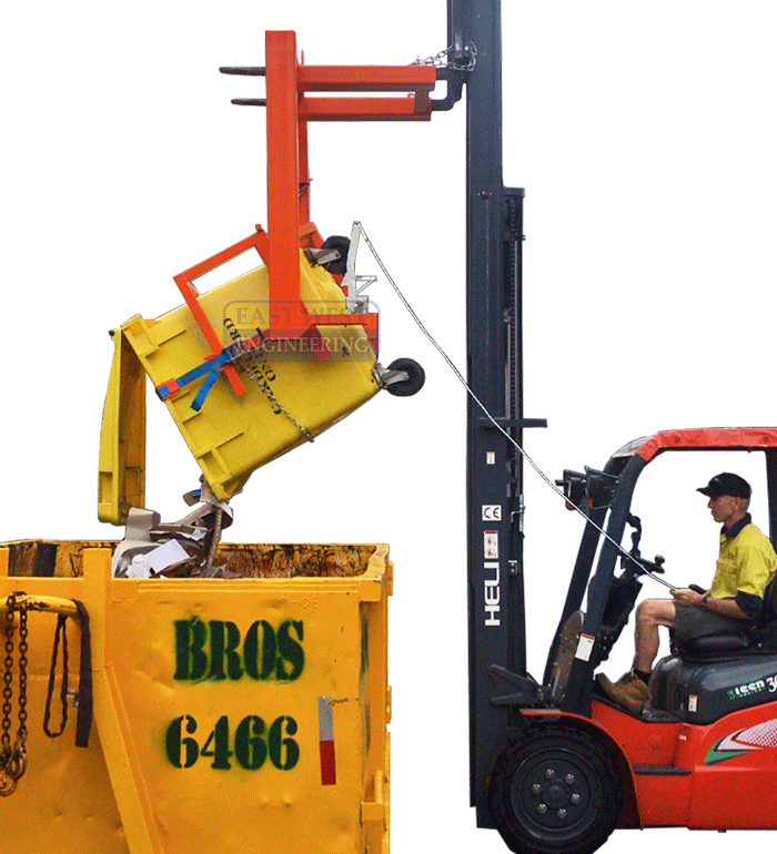 FWC66 660 & 1100L Wheelie Bin Tipper