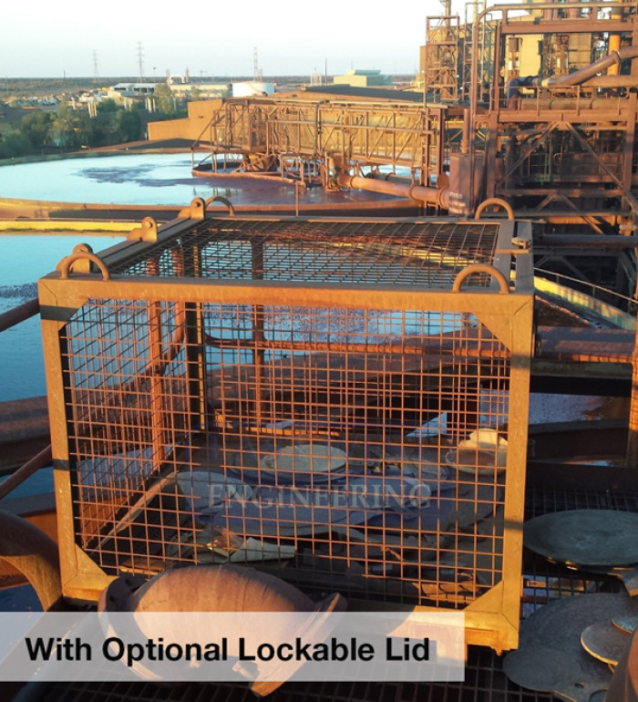 CSPN-1T Crane Goods Cage with lockable lid
