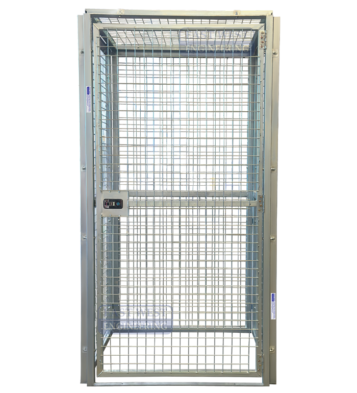 MSC105 fully enclosed Modular Storage Cage - 1050mm