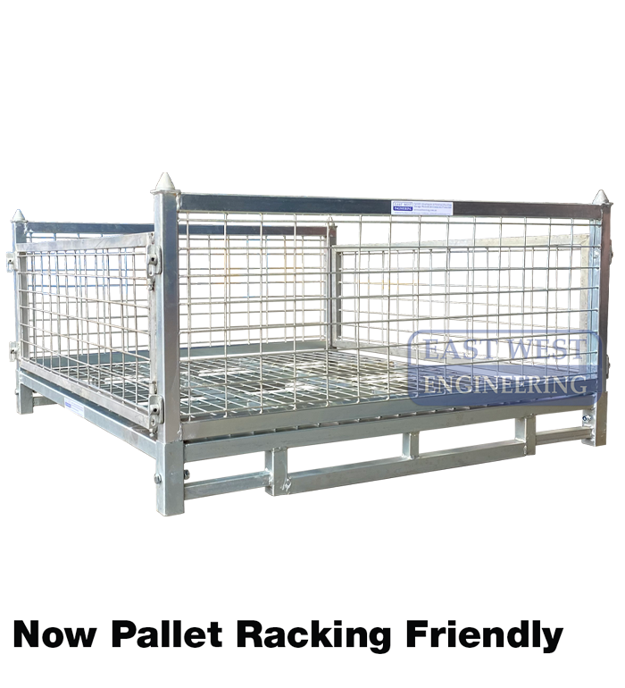 PCMH-03 Stillage Cage - pallet racking friendly