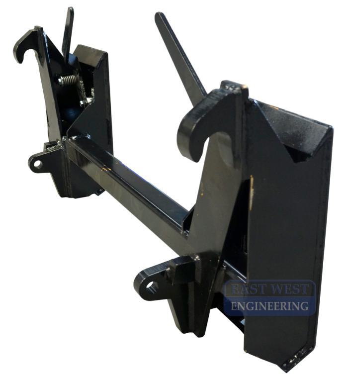 QEH25SS Euro Hitch to Skid Steer Adaptor Carriage