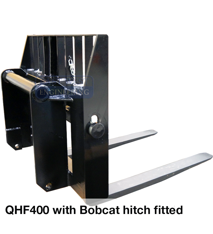 QHF400 Floating Carriage with Bobcat hitch