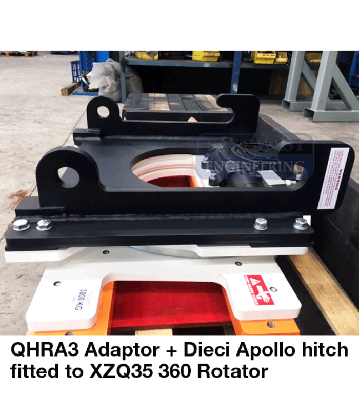 QHRA Dieci Apollo Rotator Adaptor